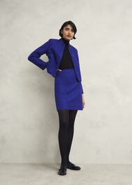 Khloe Jacket With Wool, Cobalt, hi-res