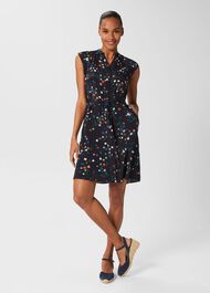 Miranda Dress, Navy Multi, hi-res