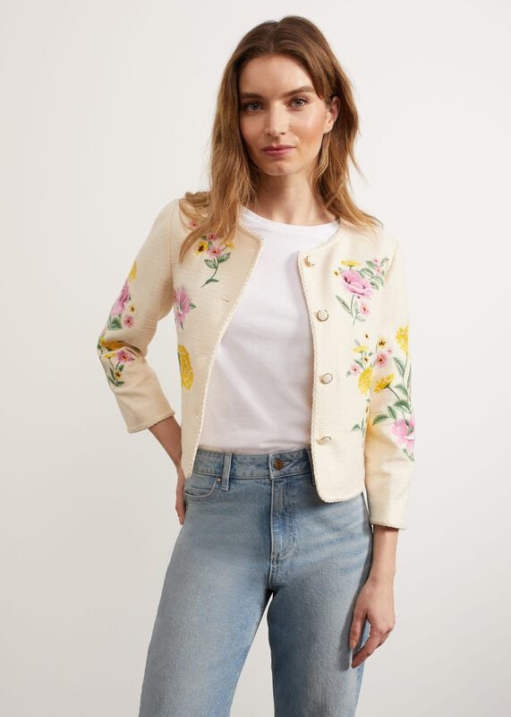 Hinton Floral Embroidered Jacket