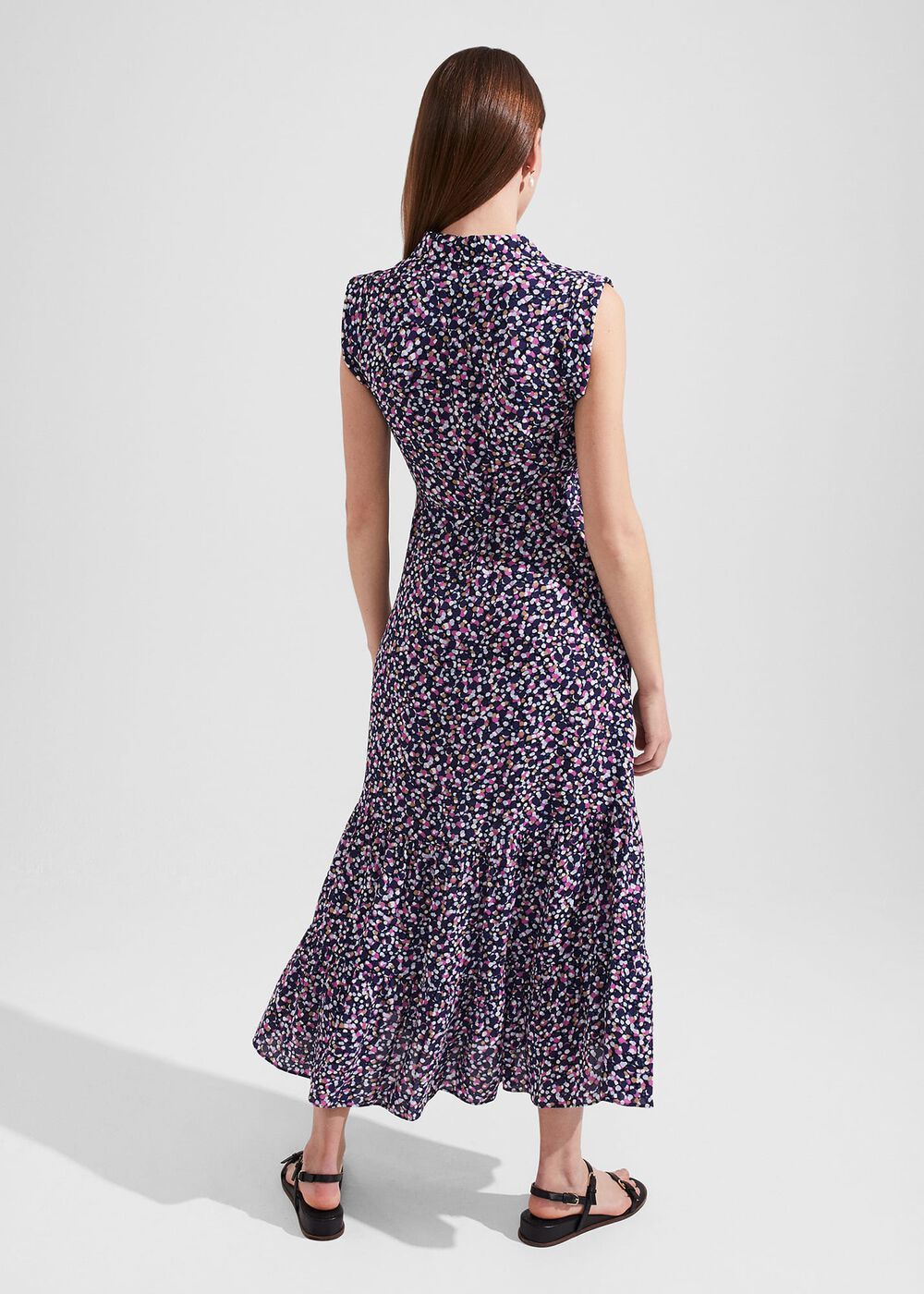 Esme Dress, Navy Multi, hi-res