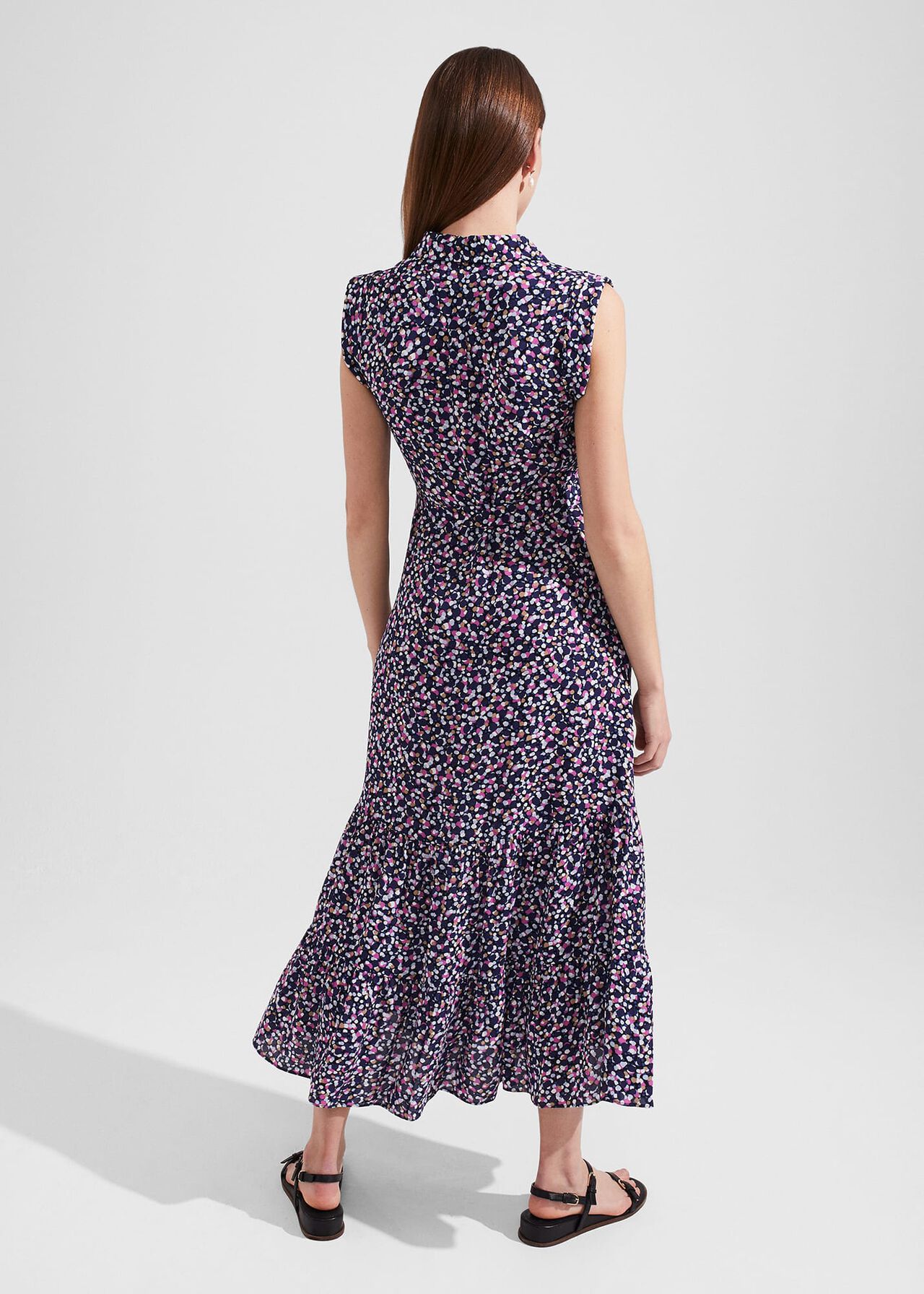 Esme Dress, Navy Multi, hi-res
