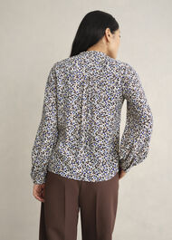 Mila Blouse, Cream Multi, hi-res