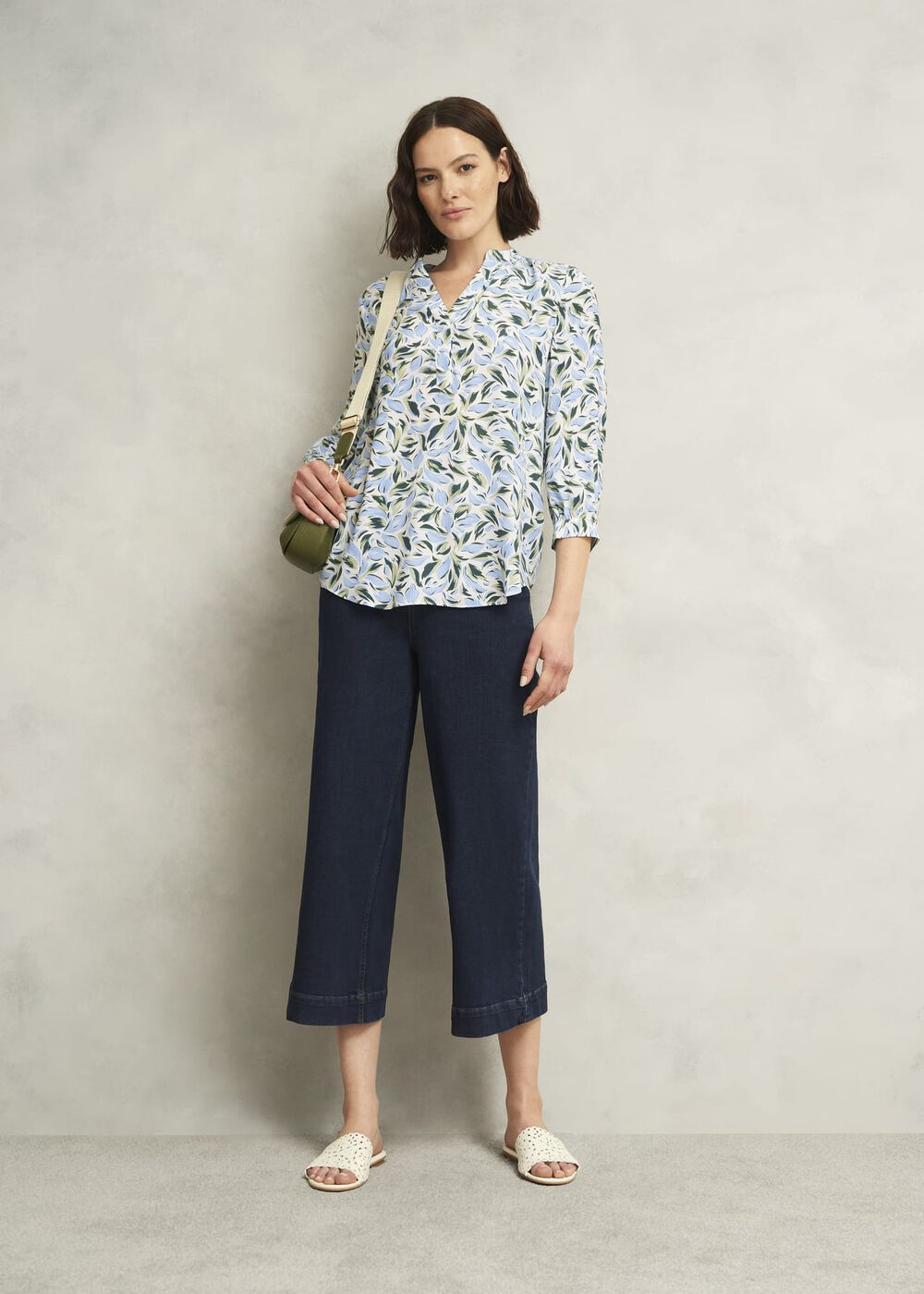Ivory Essie Long Sleeve Blouse, Ivory Multi, hi-res