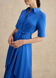 Petite Brigitta Dress, French Blue, hi-res