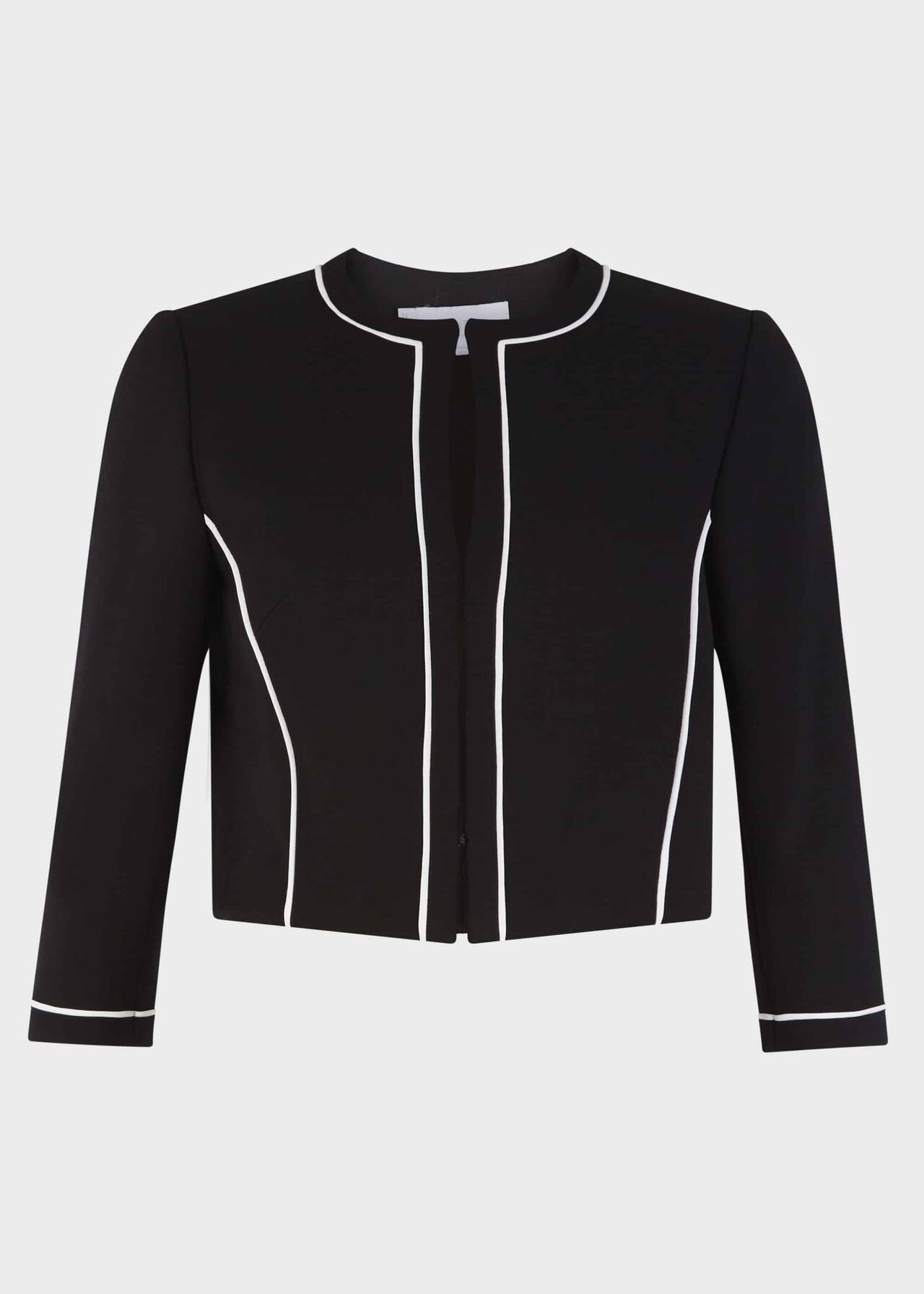 Petite Cordelia Jacket, Black Ivory, hi-res