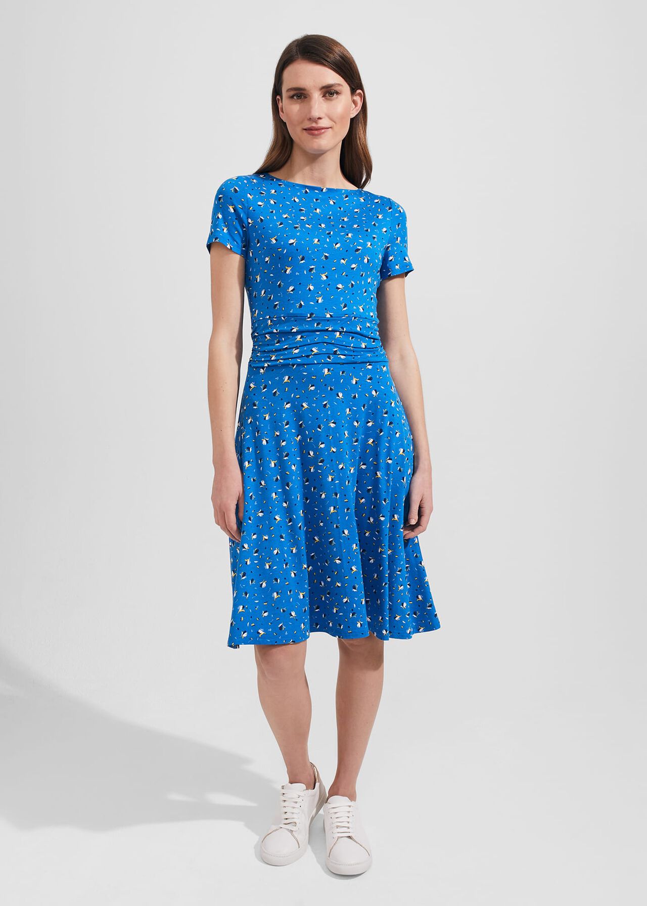 Kimmy Jersey Dress, Imperial Multi, hi-res
