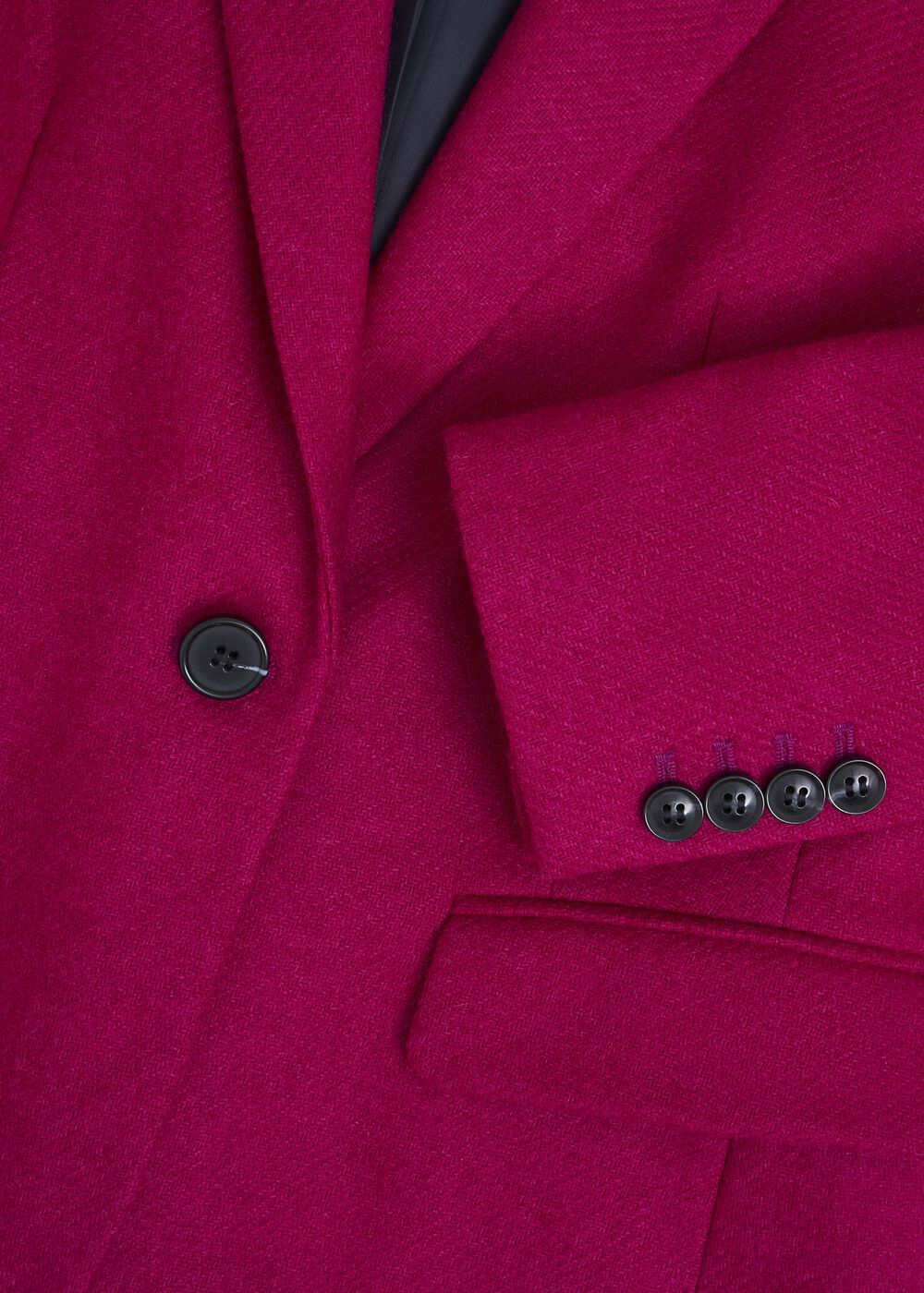 Clare Wool Jacket, Bright Pink, hi-res