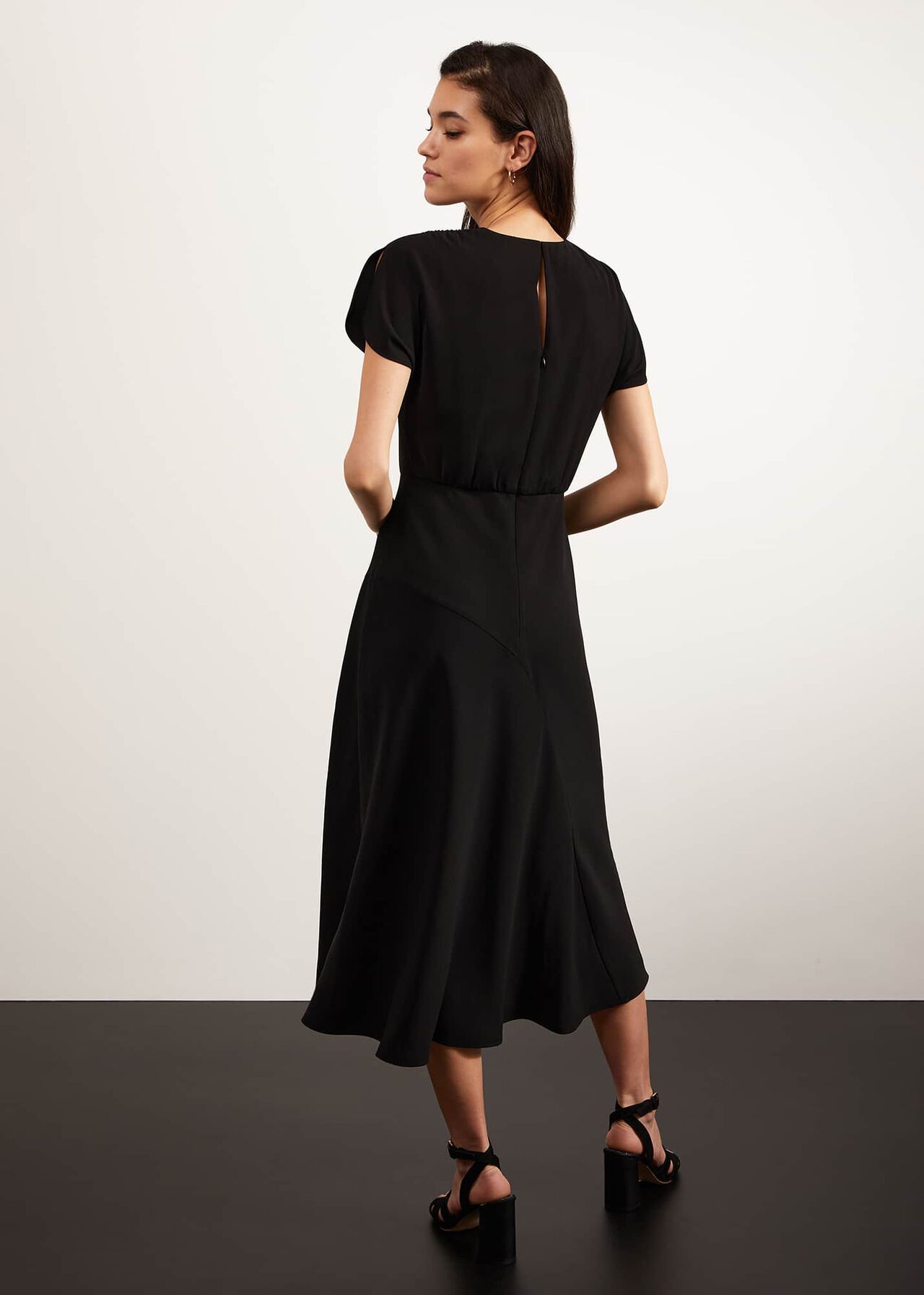 Hampton Dress, Black, hi-res