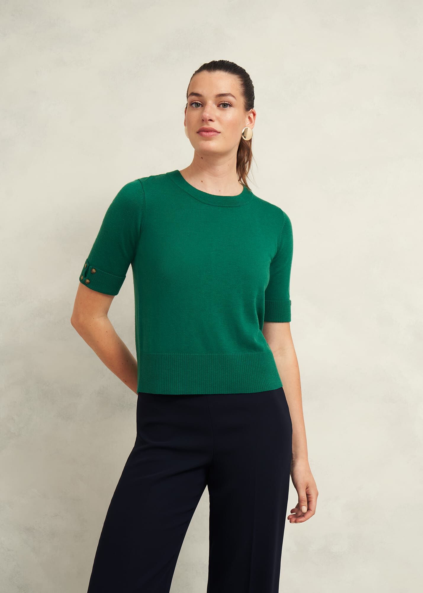 ホブズ HOBBS LEANNE KNIT （AGATE GREEN） Leanne Sweater With Wool | Hobbs US |