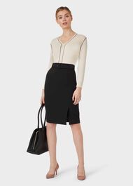 Masie Jumper, Cream Navy, hi-res