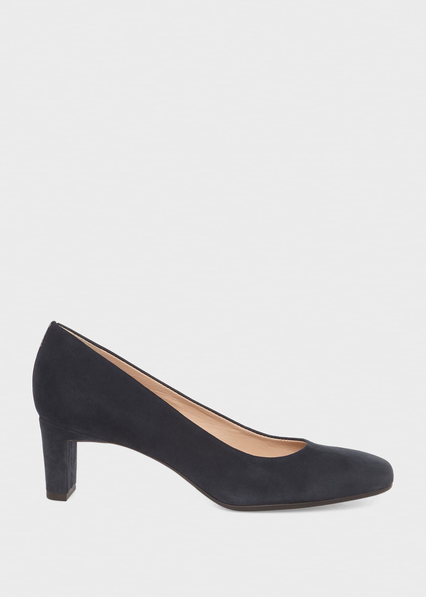 Myra Suede Court Shoes | Hobbs