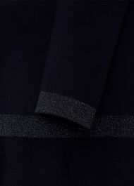 Cleo Knitted Dress, Navy, hi-res