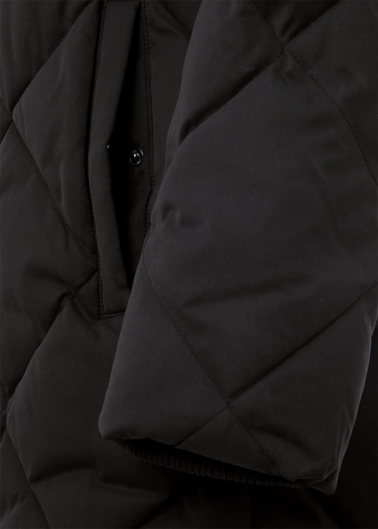 Loren Puffer Jacket With Hood, Washed Black, hi-res