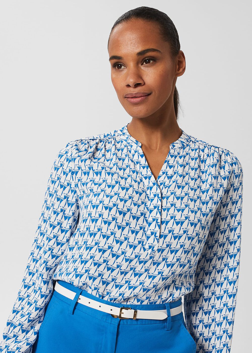 Zelda Belt, White Gold, hi-res