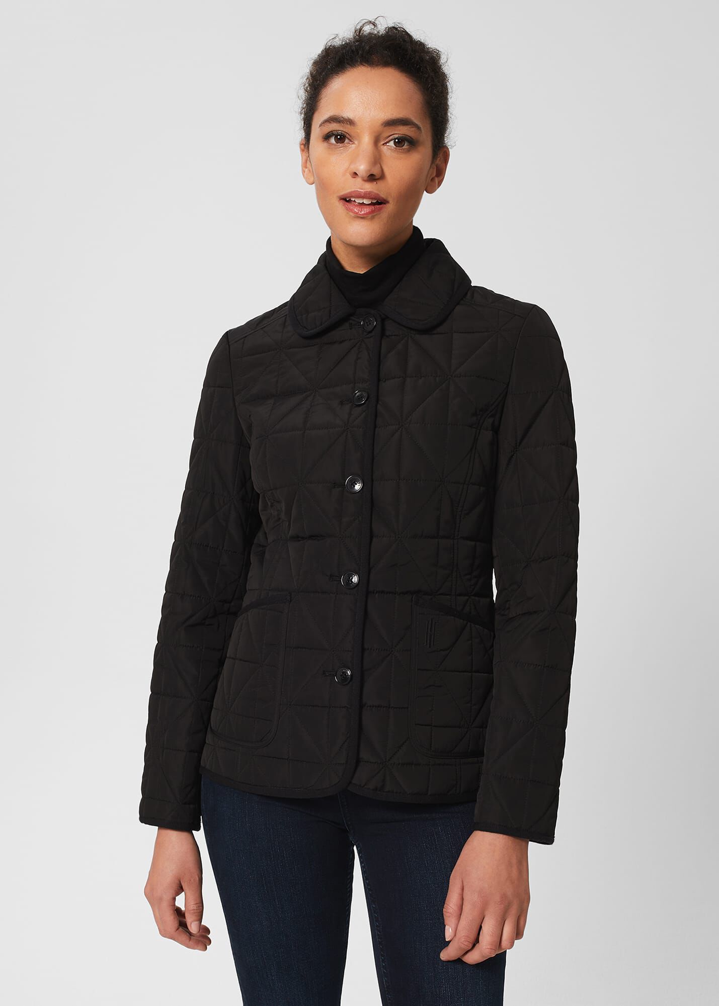Hobbs black hot sale rosetta coat