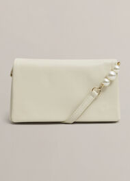 Jas Pearl Clutch, Warm Ivory, hi-res
