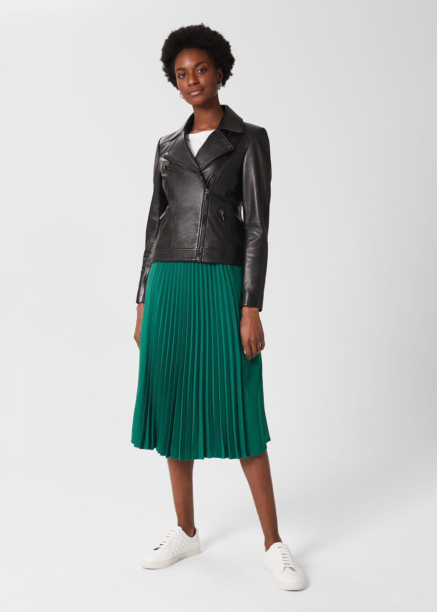 Dakota Leather Jacket | Hobbs US |