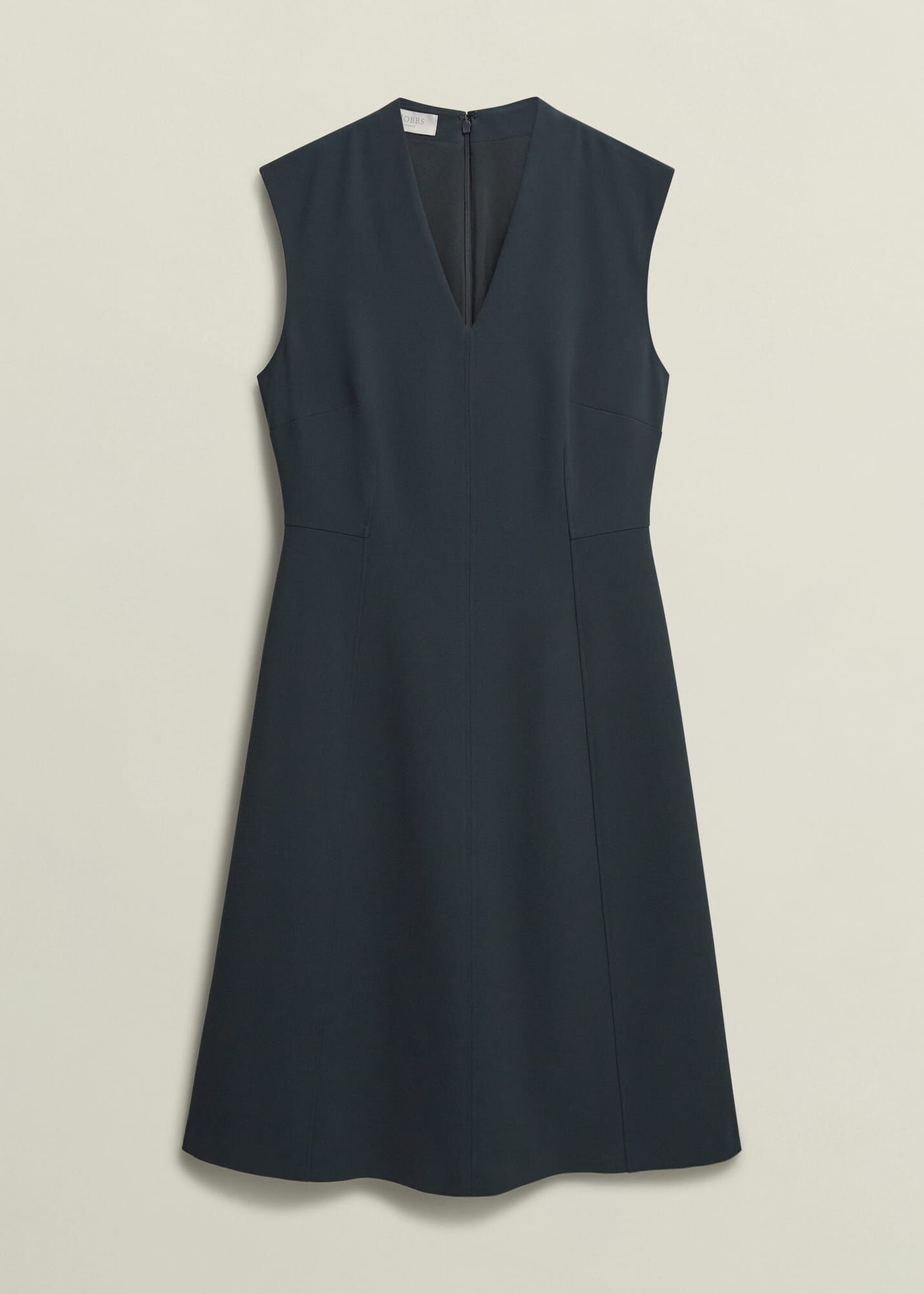 【Hobbs London】Marina Vネック グリーン ドレス ノースリーブ グリーン（緑）系 Hobbs London(ホッブスロンドン) ワンピース