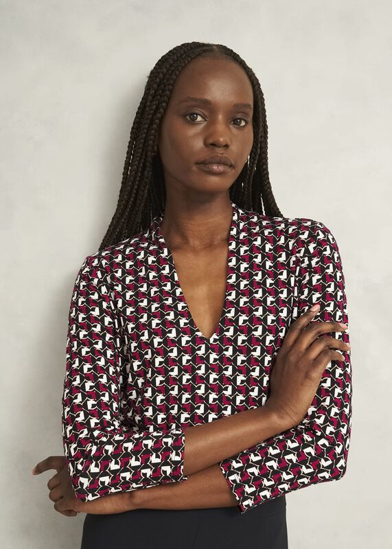 Aimee Printed Top
