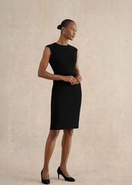 Lea Dress, Black, hi-res