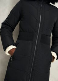 Petite Amalie Puffer, Black, hi-res