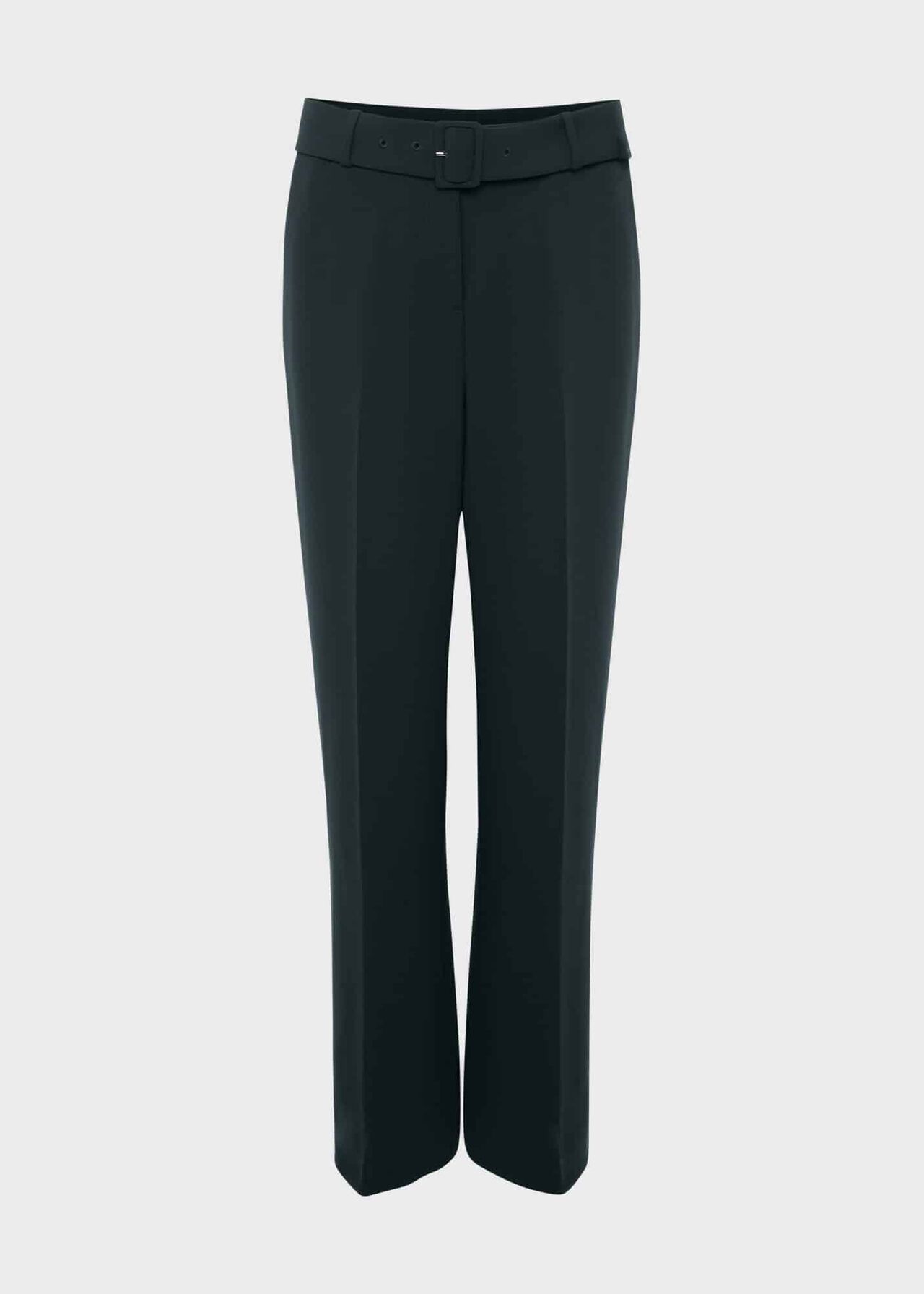 Drew Wide Trousers, Deep Pine Green, hi-res