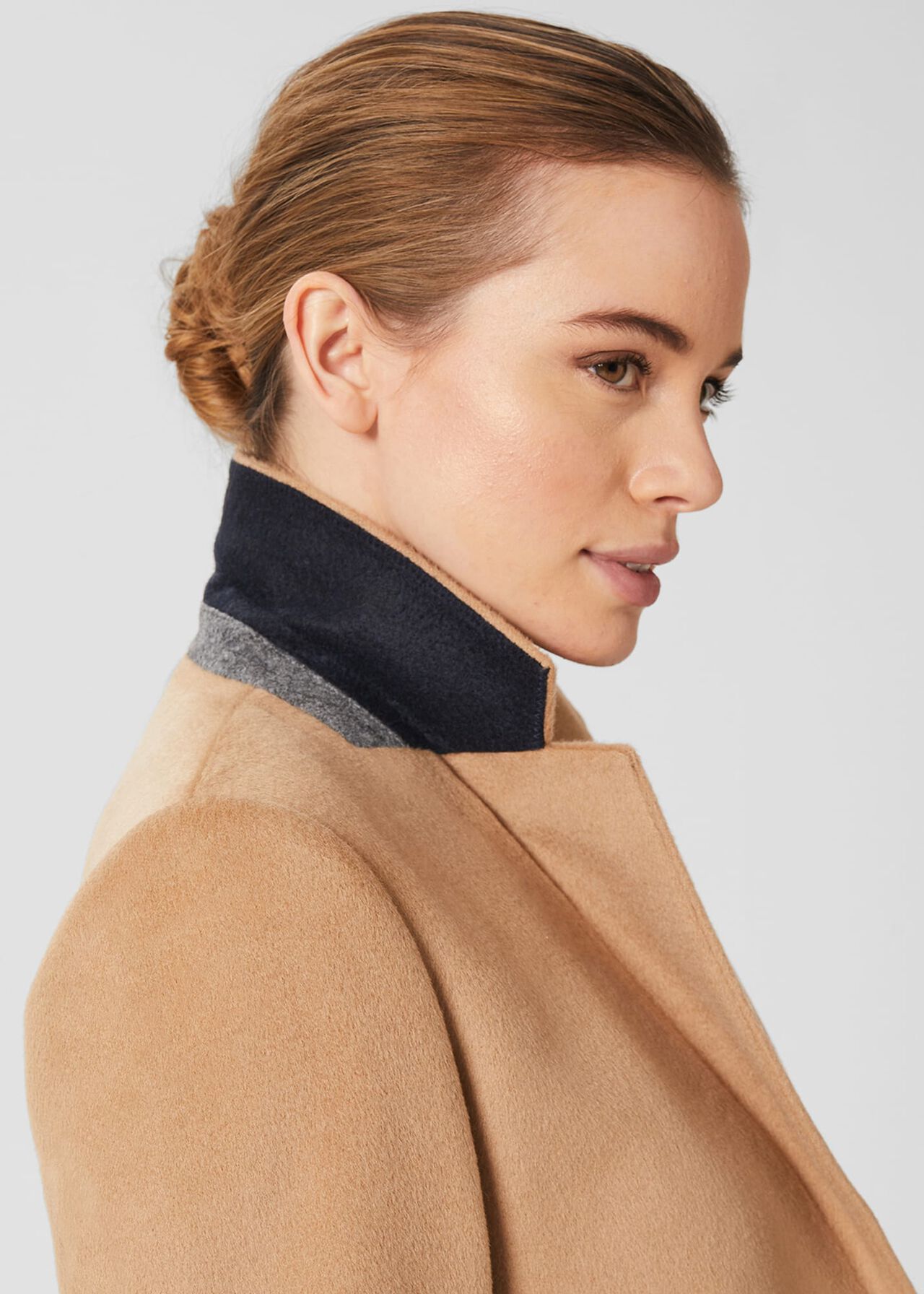 Petite Tilda Wool Coat, Camel, hi-res