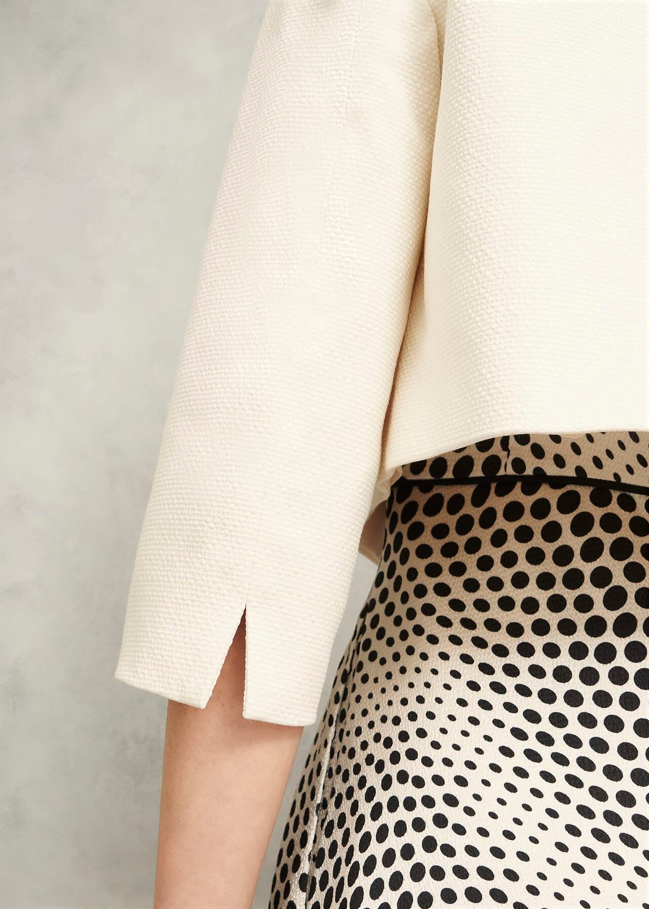 Arizona Textured Jacket, Buttercream, hi-res