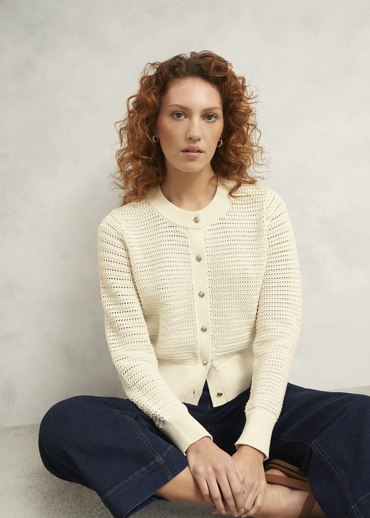 Hobbs Felicity Cotton Cardigan Hobbs Felicity Cotton Cardigan