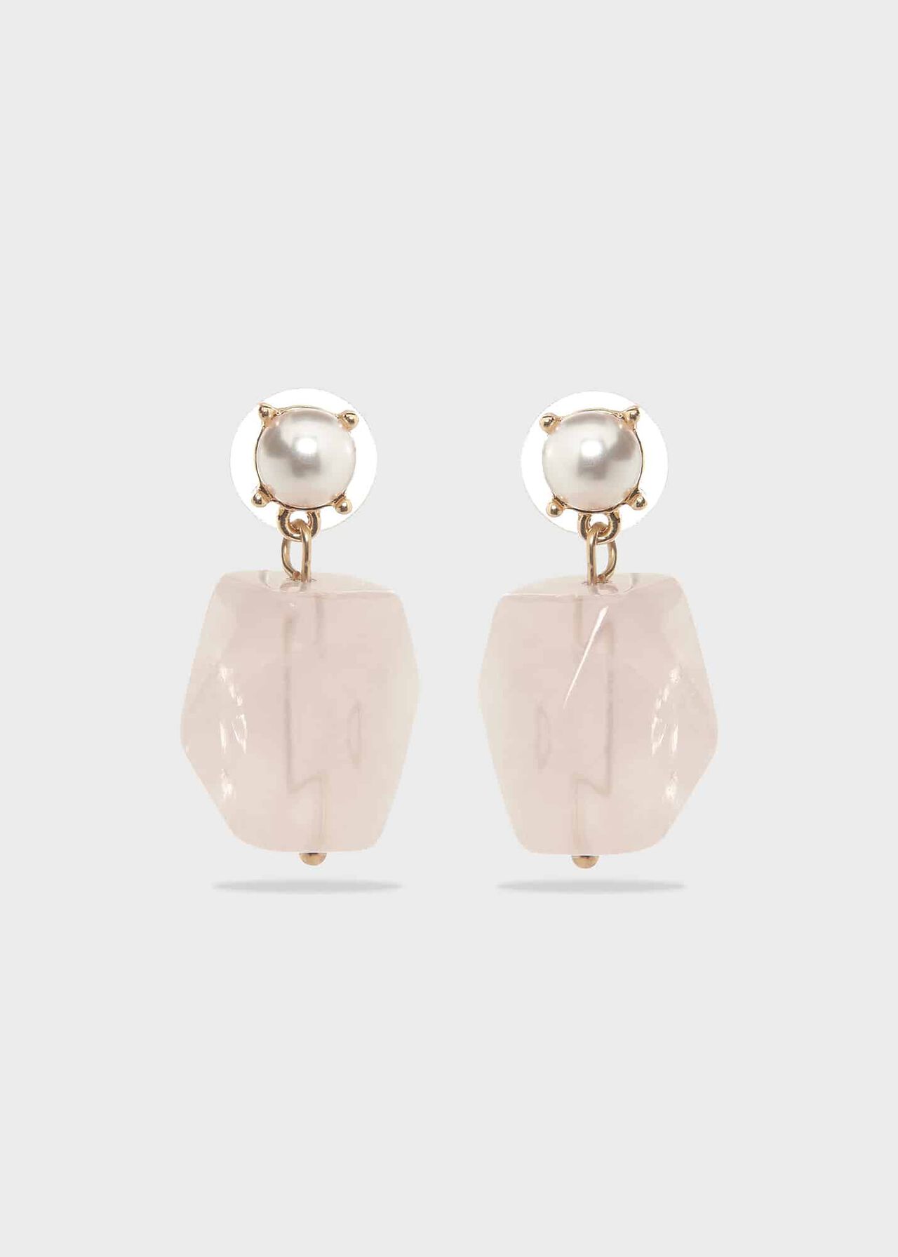 Holly Earrings, Gold, hi-res