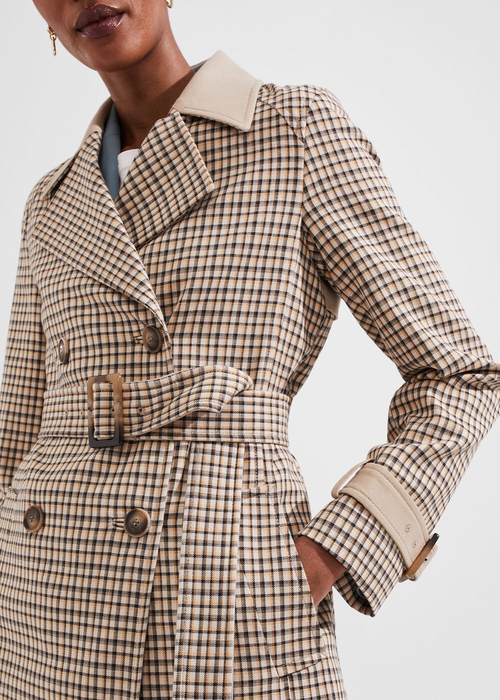 Amaya Trench, Tan Multi, hi-res