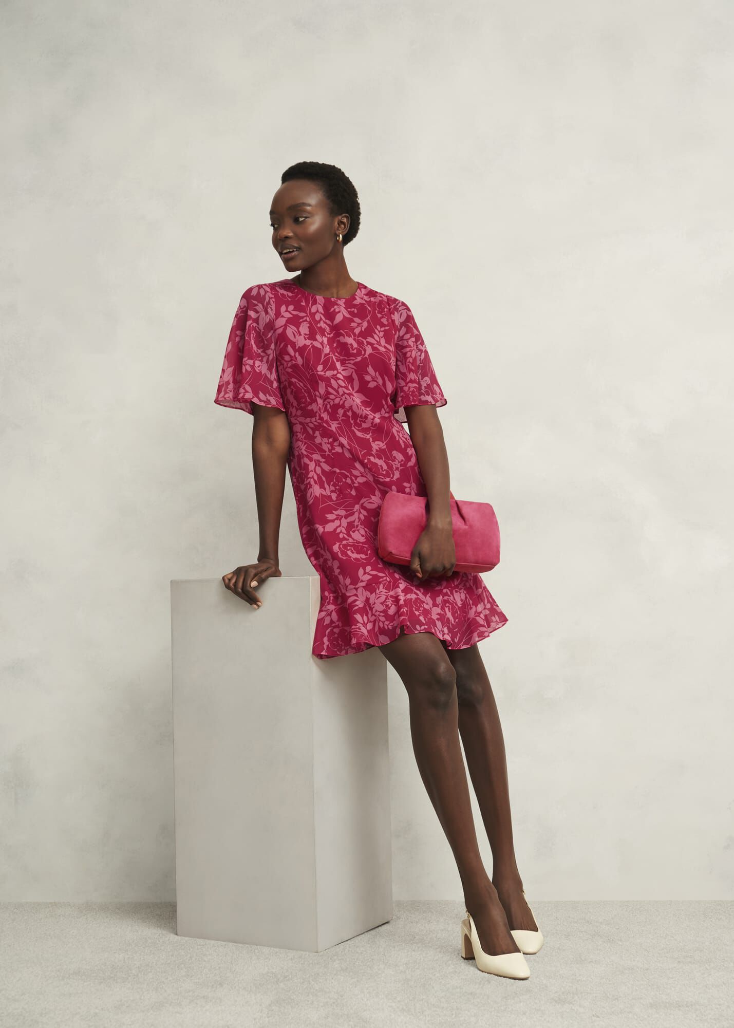 Iona Textured Dress | Hobbs UK | Iona Textured Dress | Hobbs UK |