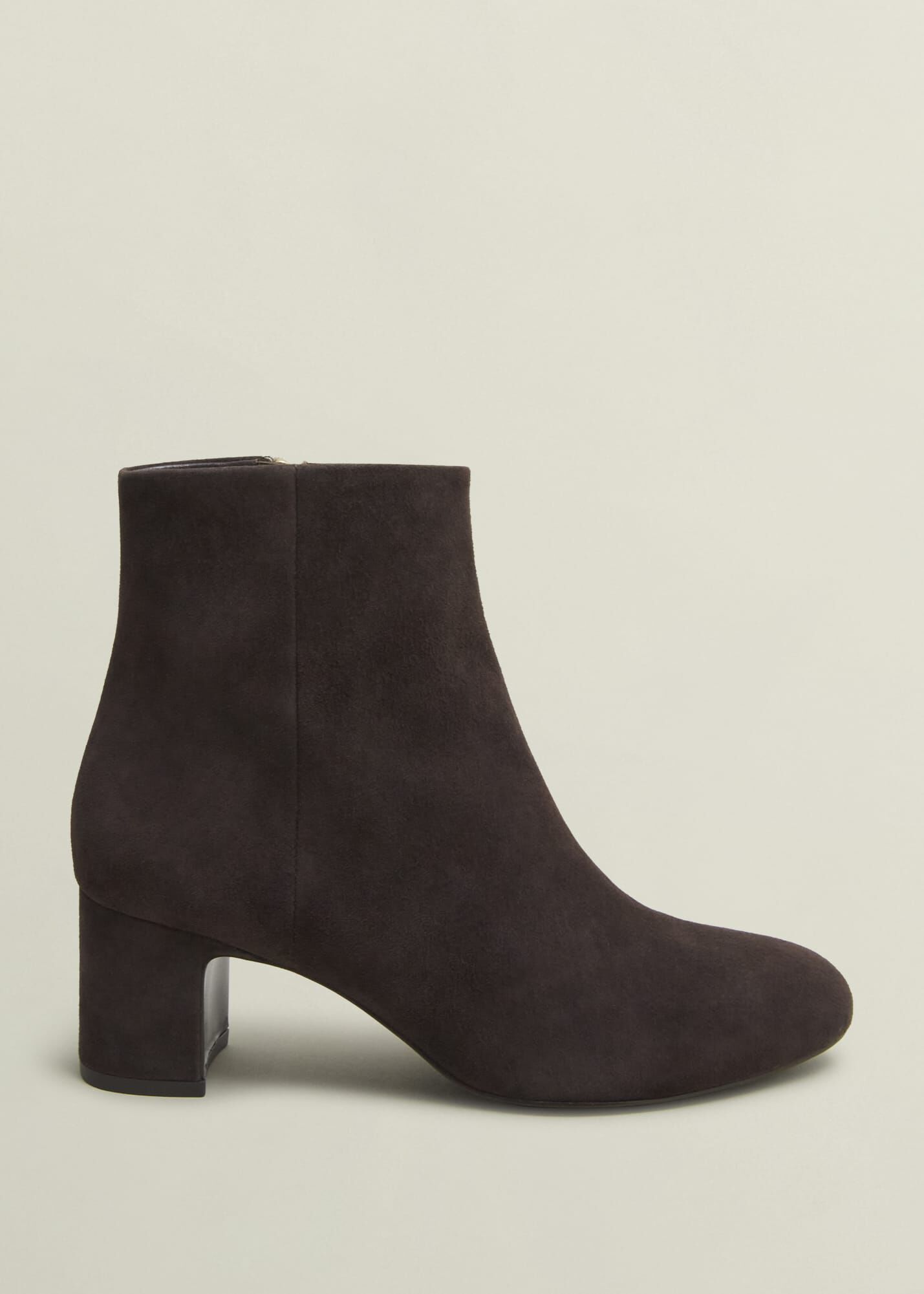 Chocolate brown suede ankle boots store