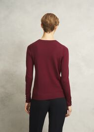 Penny Merino Jumper, Beryl Red, hi-res