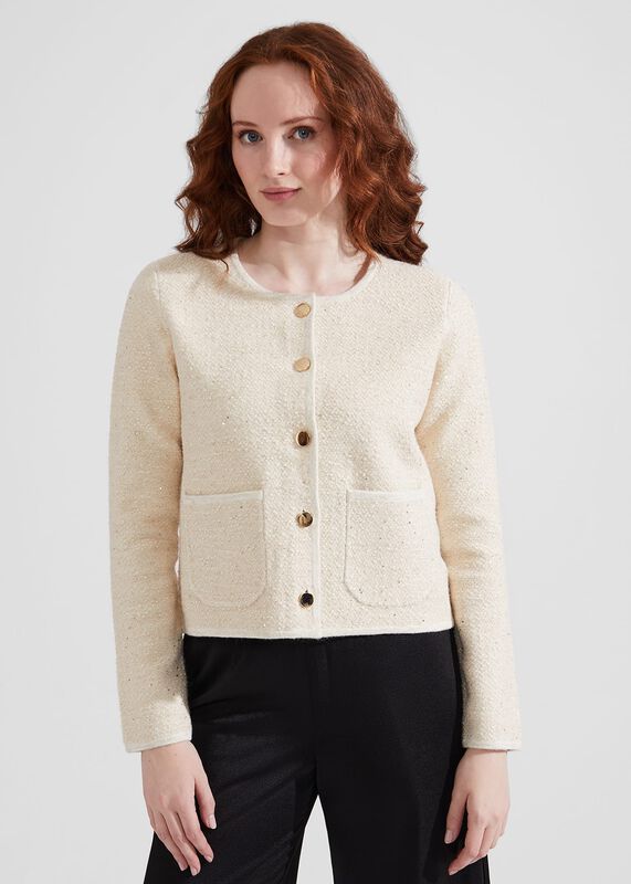 Zayla Sparkle Knitted Jacket