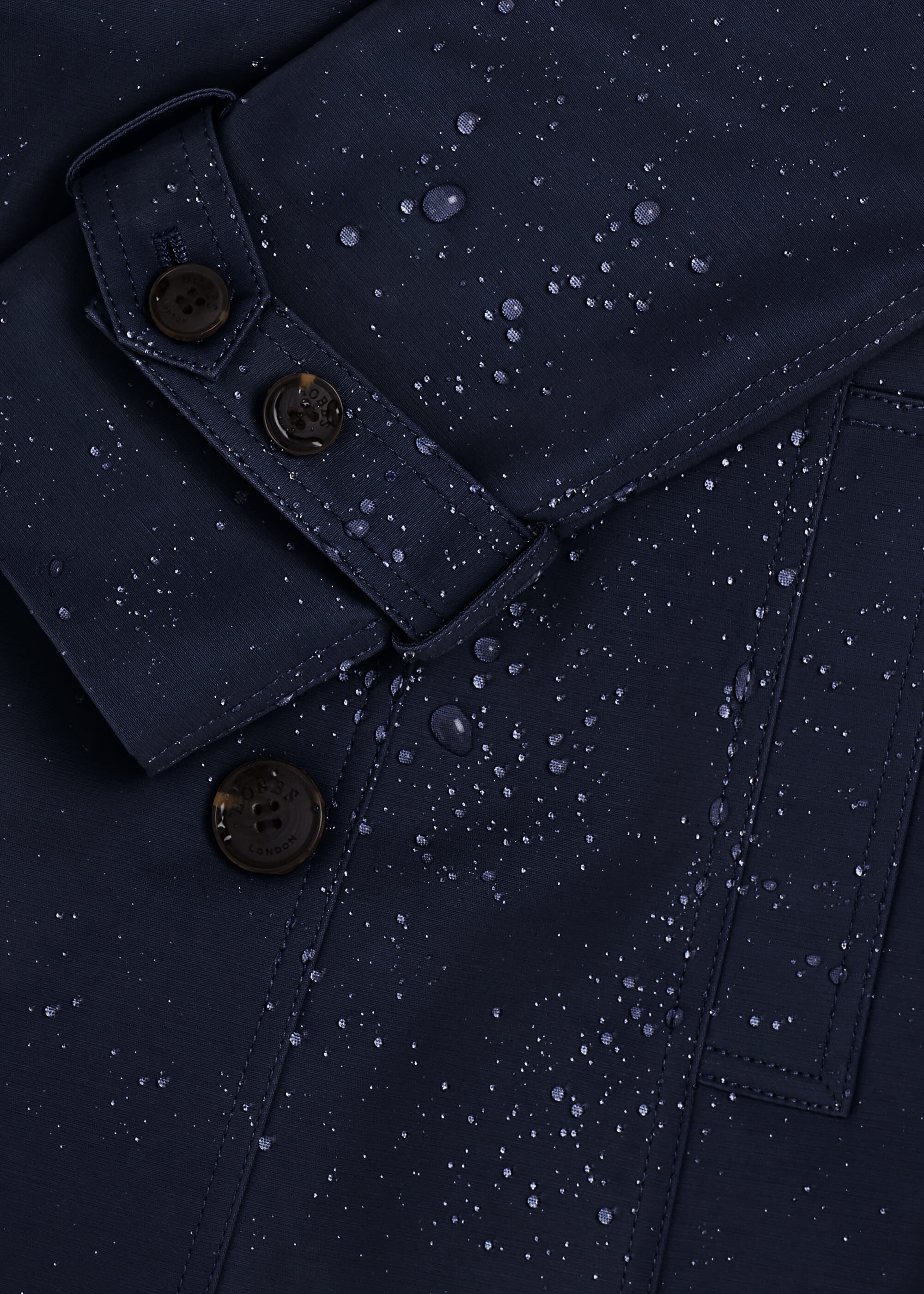 Saskia Shower Resistant Trench Coat
