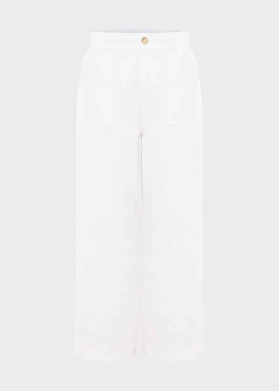 Luzia Wide Leg trousers With Linen