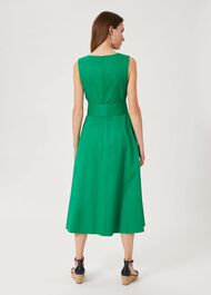 Tara Dress, Field Green, hi-res
