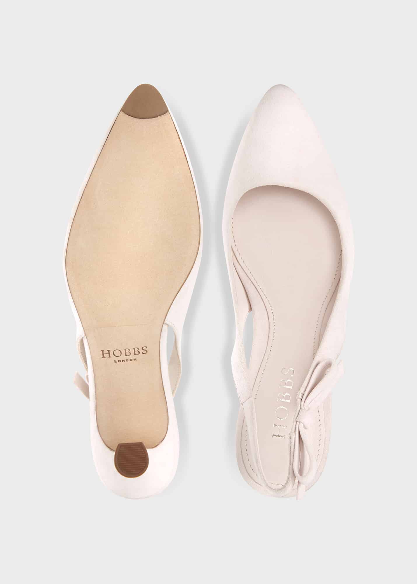 Pale pink on sale slingback shoes