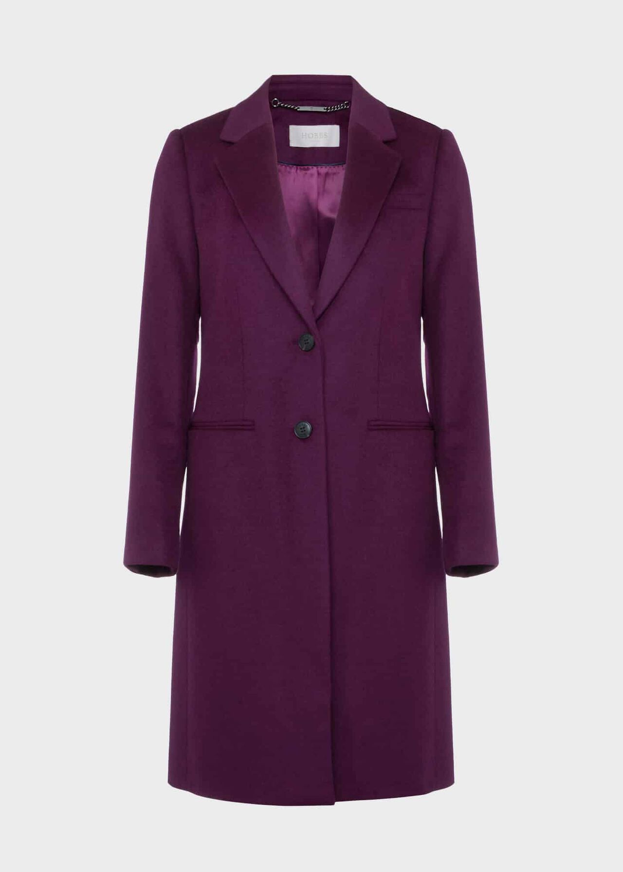 Tilda Wool Coat, Purple, hi-res