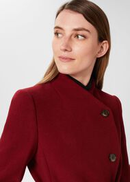 Asher Coat, Vermillion Red, hi-res