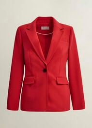 Miley Suit Jacket, Begonia Red, hi-res