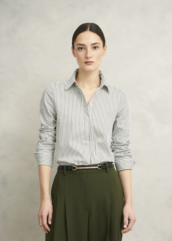 Andra Cotton Blend Shirt