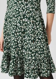 Ami Jersey Dress, Sage Green Mult, hi-res