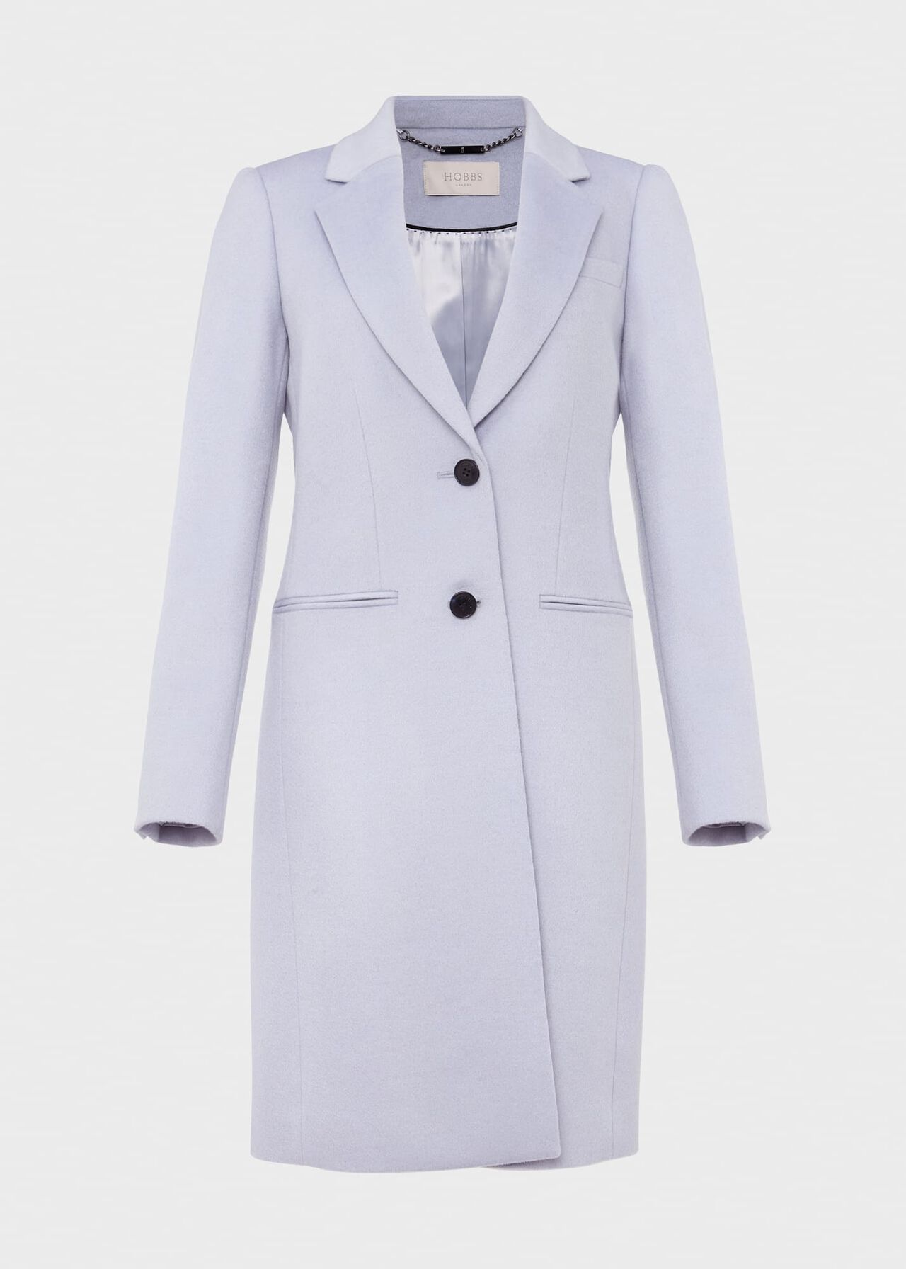 Tilda Wool Coat, Pale Blue, hi-res