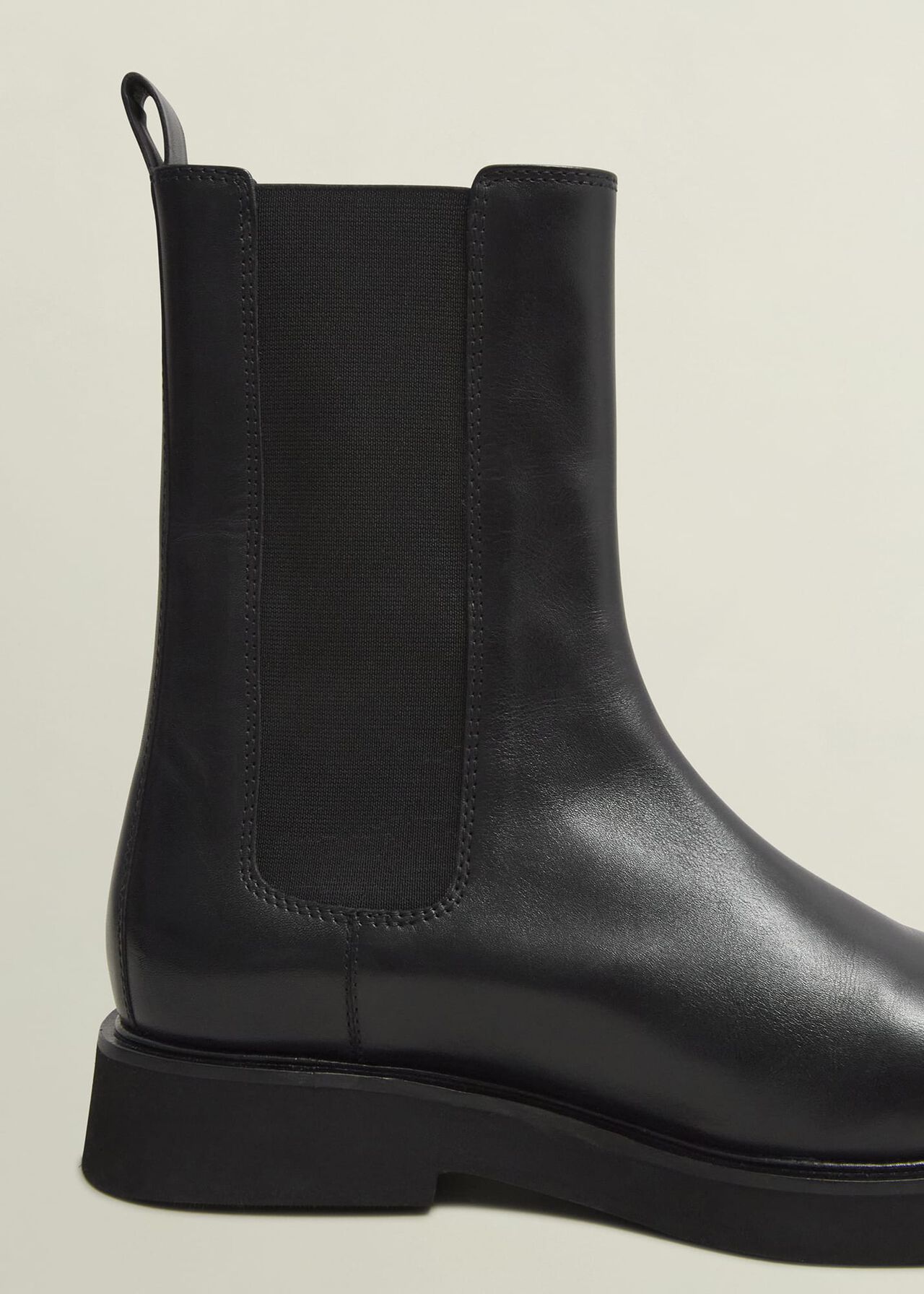 Sawyer Leather Chelsea Boots, Black, hi-res