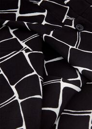 Maeva Blouse, Navy Ivory, hi-res