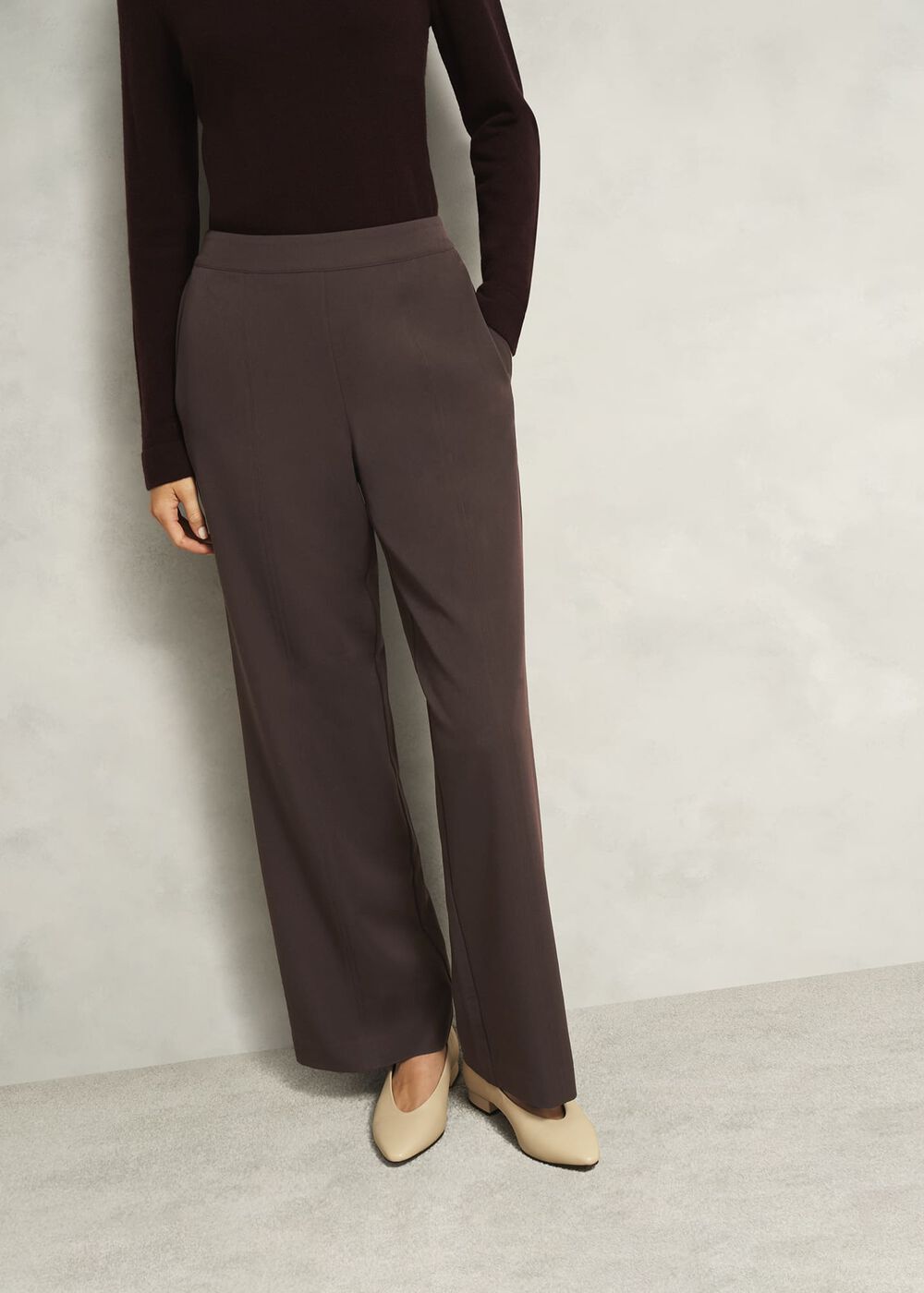 Marina Pants, Deep Brown, hi-res