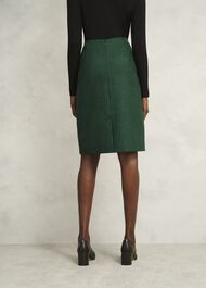 Daphne Wool Skirt, Green Multi, hi-res