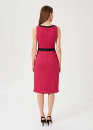 Marlene Jersey Shift Dress, Raspberry, hi-res